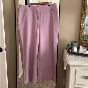 Wide leg pink\mauve Dress pant